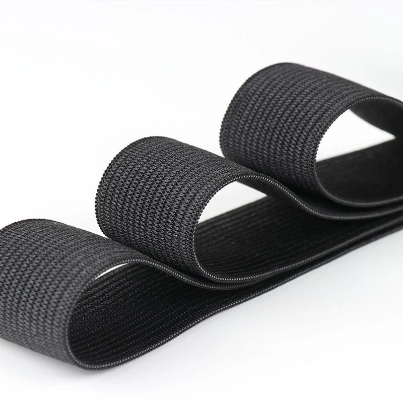 High Quality Knitted Elastic Tape Wide Elastic Bands Elastic Waistband for Sportswear Sport Trousers