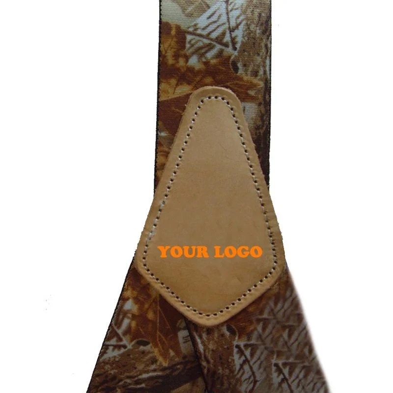 Camouflage Sublimation Printed Men&prime; S 50 mm Plastic Buckle Work Suspenders 5 Cm Heavy Duty Elastic Brace with Custom Logo